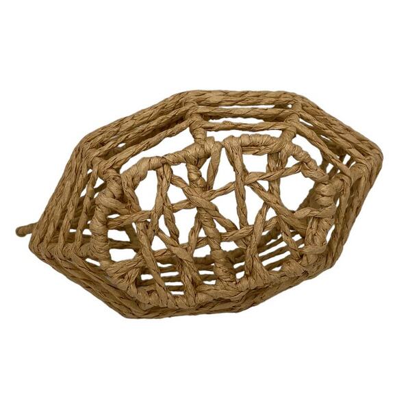Woven Hen Basket New Without Tags - Picture 6 of 8